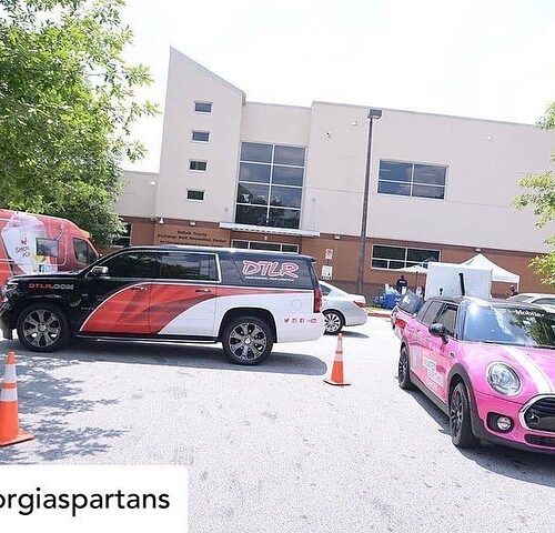 Recap pic of the #GeorgiaSpartans #Learn2Live Health Expo . Special thanks to our sponsors @atlsmoothieking @tmobile and @dtlr_geo